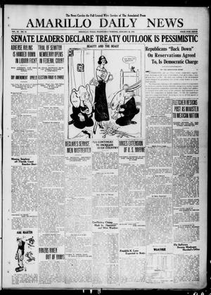 Amarillo Daily News (Amarillo, Tex.), Vol. 11, No. 74, Ed. 1 Wednesday, January 28, 1920