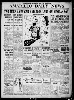 Amarillo Daily News (Amarillo, Tex.), Vol. 11, No. 79, Ed. 1 Tuesday, February 3, 1920