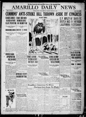 Amarillo Daily News (Amarillo, Tex.), Vol. 11, No. 81, Ed. 1 Thursday, February 5, 1920