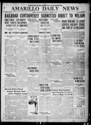 Amarillo Daily News (Amarillo, Tex.), Vol. 11, No. 87, Ed. 1 Thursday, February 12, 1920