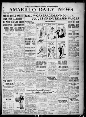 Amarillo Daily News (Amarillo, Tex.), Vol. 11, No. 88, Ed. 1 Friday, February 13, 1920