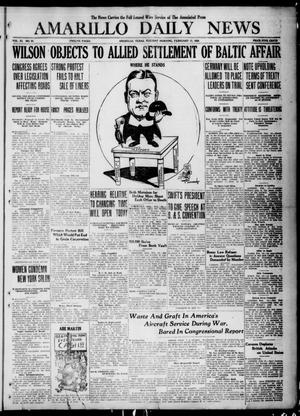 Amarillo Daily News (Amarillo, Tex.), Vol. 11, No. 91, Ed. 1 Tuesday, February 17, 1920