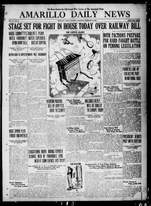Amarillo Daily News (Amarillo, Tex.), Vol. 11, No. 95, Ed. 1 Saturday, February 21, 1920