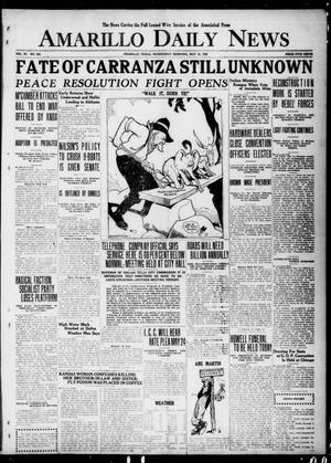 Amarillo Daily News (Amarillo, Tex.), Vol. 11, No. 164, Ed. 1 Wednesday, May 12, 1920