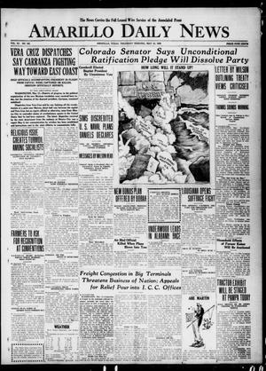 Amarillo Daily News (Amarillo, Tex.), Vol. 11, No. 165, Ed. 1 Thursday, May 13, 1920