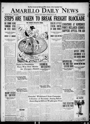 Amarillo Daily News (Amarillo, Tex.), Vol. 11, No. 169, Ed. 1 Tuesday, May 18, 1920