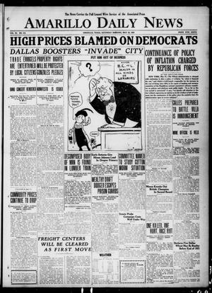 Amarillo Daily News (Amarillo, Tex.), Vol. 11, No. 173, Ed. 1 Saturday, May 22, 1920