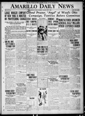 Amarillo Daily News (Amarillo, Tex.), Vol. 11, No. 177, Ed. 1 Thursday, May 27, 1920