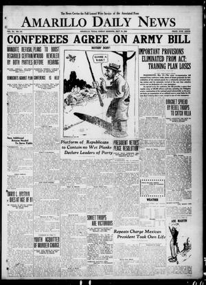 Amarillo Daily News (Amarillo, Tex.), Vol. 11, No. 178, Ed. 1 Friday, May 28, 1920