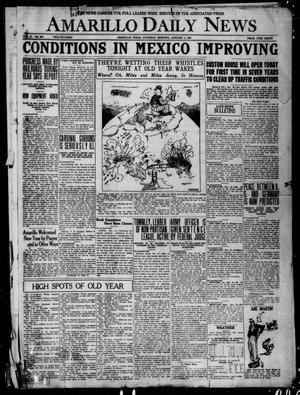 Amarillo Daily News (Amarillo, Tex.), Vol. 11, No. 364, Ed. 1 Saturday, January 1, 1921