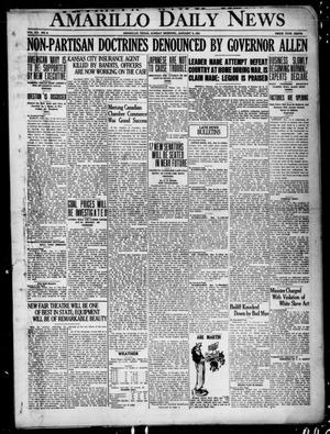 Amarillo Daily News (Amarillo, Tex.), Vol. 12, No. 6, Ed. 1 Sunday, January 9, 1921