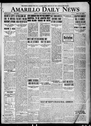Amarillo Daily News (Amarillo, Tex.), Vol. 12, No. 13, Ed. 1 Wednesday, January 19, 1921