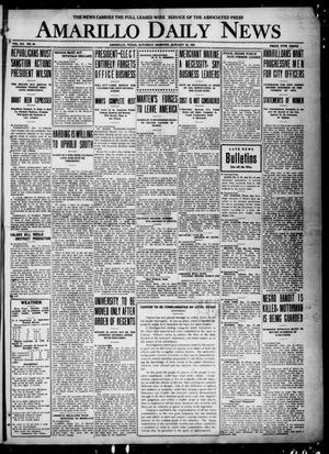 Amarillo Daily News (Amarillo, Tex.), Vol. 12, No. 16, Ed. 1 Saturday, January 22, 1921