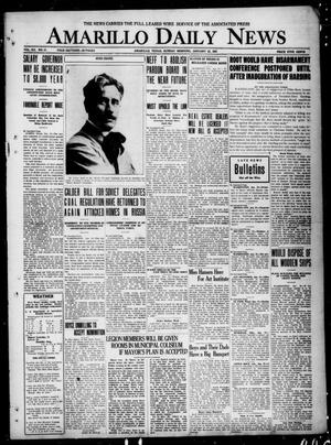 Amarillo Daily News (Amarillo, Tex.), Vol. 12, No. 17, Ed. 1 Sunday, January 23, 1921