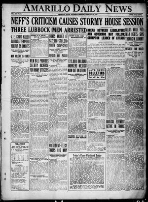 Amarillo Daily News (Amarillo, Tex.), Vol. 12, No. 45, Ed. 1 Saturday, February 26, 1921