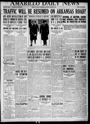 Amarillo Daily News (Amarillo, Tex.), Vol. 12, No. 66, Ed. 1 Wednesday, March 23, 1921