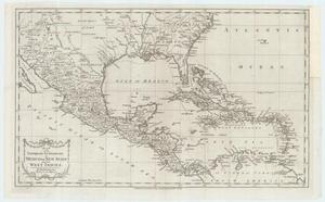"Map of the European settlements in Mexico or New Spain and the West Indies"
