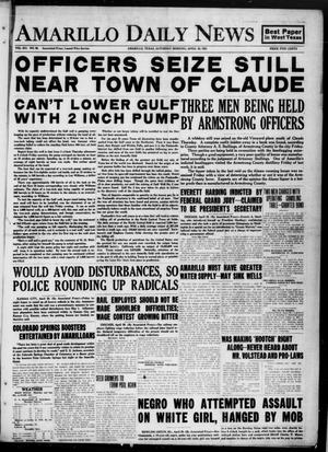 Amarillo Daily News (Amarillo, Tex.), Vol. 12, No. 98, Ed. 1 Saturday, April 30, 1921