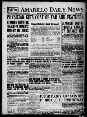 Amarillo Daily News (Amarillo, Tex.), Vol. 12, No. 105, Ed. 1 Sunday, May 8, 1921
