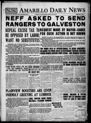 Amarillo Daily News (Amarillo, Tex.), Vol. 12, No. 108, Ed. 1 Thursday, May 12, 1921