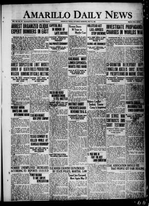 Amarillo Daily News (Amarillo, Tex.), Vol. 12, No. 116, Ed. 1 Saturday, May 21, 1921