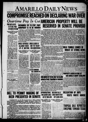 Amarillo Daily News (Amarillo, Tex.), Vol. 12, No. 149, Ed. 1 Wednesday, June 29, 1921