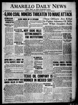 Amarillo Daily News (Amarillo, Tex.), Vol. 12, No. 205, Ed. 1 Thursday, September 1, 1921