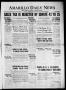 Primary view of Amarillo Daily News (Amarillo, Tex.), Vol. 12, No. 26, Ed. 1 Friday, November 4, 1921