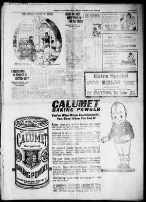 Primary view of object titled 'Amarillo Daily News (Amarillo, Tex.), Ed. 1 Sunday, November 6, 1921'.