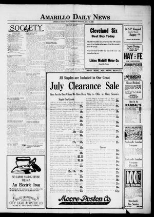 Amarillo Daily News (Amarillo, Tex.), Ed. 1 Thursday, July 13, 1922