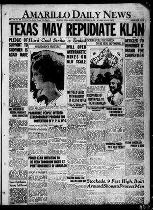 Amarillo Daily News (Amarillo, Tex.), Vol. 13, No. 202, Ed. 1 Sunday, September 3, 1922