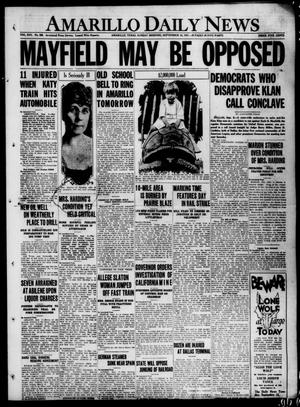 Amarillo Daily News (Amarillo, Tex.), Vol. 13, No. 208, Ed. 1 Sunday, September 10, 1922