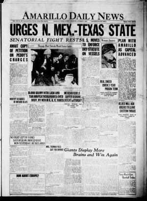 Amarillo Daily News (Amarillo, Tex.), Vol. 13, No. 302, Ed. 1 Sunday, October 8, 1922