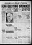 Thumbnail image of item number 1 in: 'Amarillo Daily News (Amarillo, Tex.), Vol. 13, No. 312, Ed. 1 Friday, October 20, 1922'.
