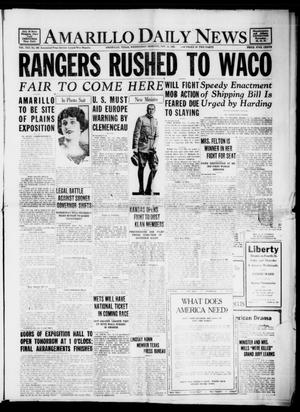 Amarillo Daily News (Amarillo, Tex.), Vol. 13, No. 340, Ed. 1 Wednesday, November 22, 1922