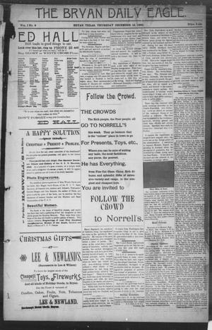 The Bryan Daily Eagle. (Bryan, Tex.), Vol. 1, No. 9, Ed. 1 Thursday, December 12, 1895