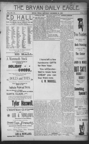 The Bryan Daily Eagle. (Bryan, Tex.), Vol. 1, No. 23, Ed. 1 Saturday, December 28, 1895