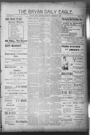 The Bryan Daily Eagle. (Bryan, Tex.), Vol. 2, No. 76, Ed. 1 Saturday, February 27, 1897