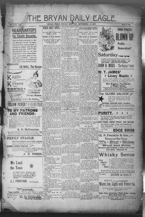 The Bryan Daily Eagle. (Bryan, Tex.), Vol. 2, No. 243, Ed. 1 Friday, September 10, 1897