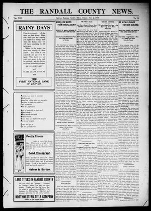 The Randall County News. (Canyon City, Tex.), Vol. 13, No. 14, Ed. 1 Friday, July 2, 1909
