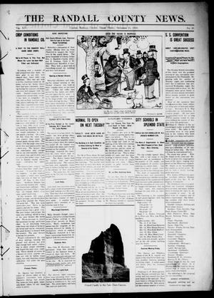 The Randall County News. (Canyon City, Tex.), Vol. 14, No. 25, Ed. 1 Friday, September 16, 1910