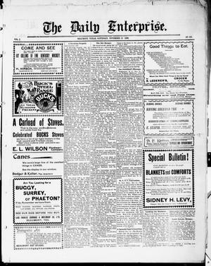 The Daily Enterprise (Beaumont, Tex.), Vol. 2, No. 184, Ed. 1 Saturday, November 12, 1898