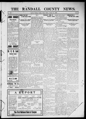 The Randall County News. (Canyon City, Tex.), Vol. 12, No. 42, Ed. 1 Friday, January 15, 1909