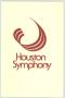 Text: Program for Houston Symphony concert