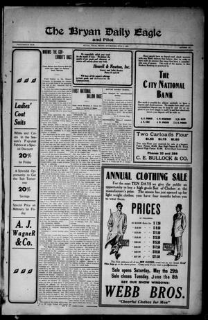 The Bryan Daily Eagle and Pilot (Bryan, Tex.), Vol. FOURTEENTH YEAR, No. 153, Ed. 1 Friday, June 4, 1909