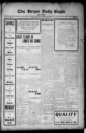 The Bryan Daily Eagle and Pilot (Bryan, Tex.), Vol. FOURTEENTH YEAR, No. 184, Ed. 1 Saturday, July 10, 1909