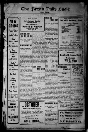The Bryan Daily Eagle and Pilot (Bryan, Tex.), Vol. FOURTEENTH YEAR, No. 255, Ed. 1 Friday, October 1, 1909