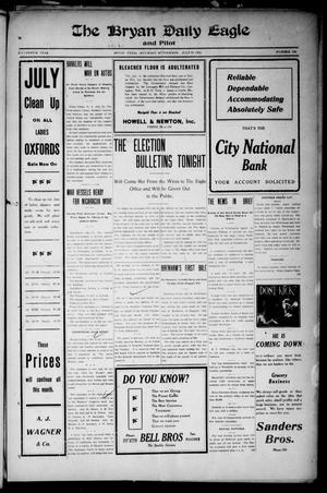 The Bryan Daily Eagle and Pilot (Bryan, Tex.), Vol. FIFTEENTH YEAR, No. 196, Ed. 1 Saturday, July 23, 1910