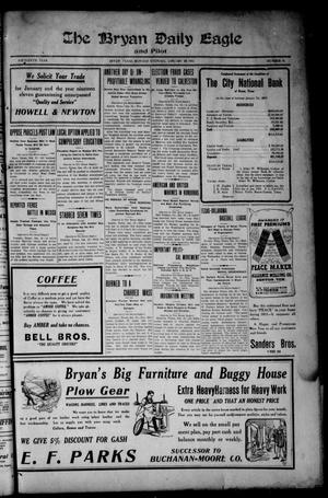 The Bryan Daily Eagle and Pilot (Bryan, Tex.), Vol. SIXTEENTH YEAR, No. 41, Ed. 1 Monday, January 23, 1911