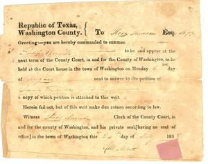 Washington County  legal documents